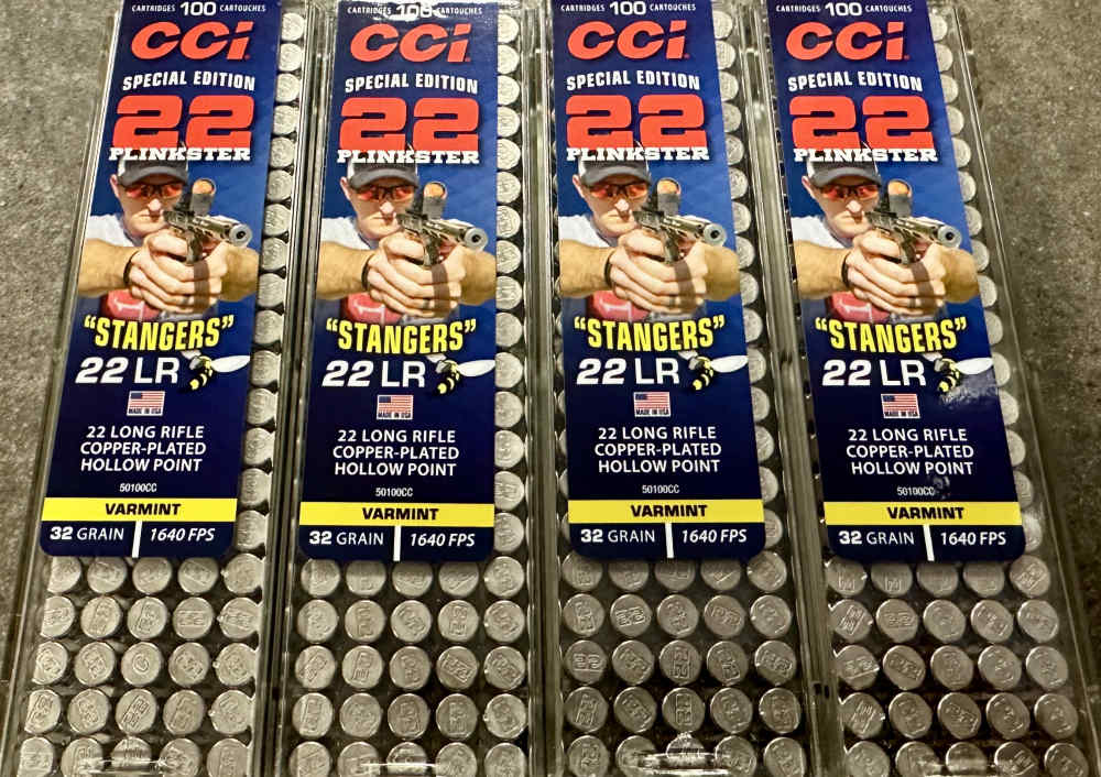 CCI Stangers 22LR 32GR Copper Plated HP 400RDS .22 400 Rounds 50100CC Speer-img-1