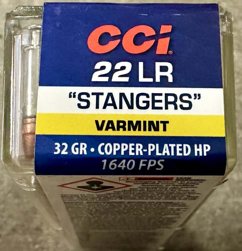 CCI Stangers 22LR 32GR Copper Plated HP 400RDS .22 400 Rounds 50100CC Speer-img-2