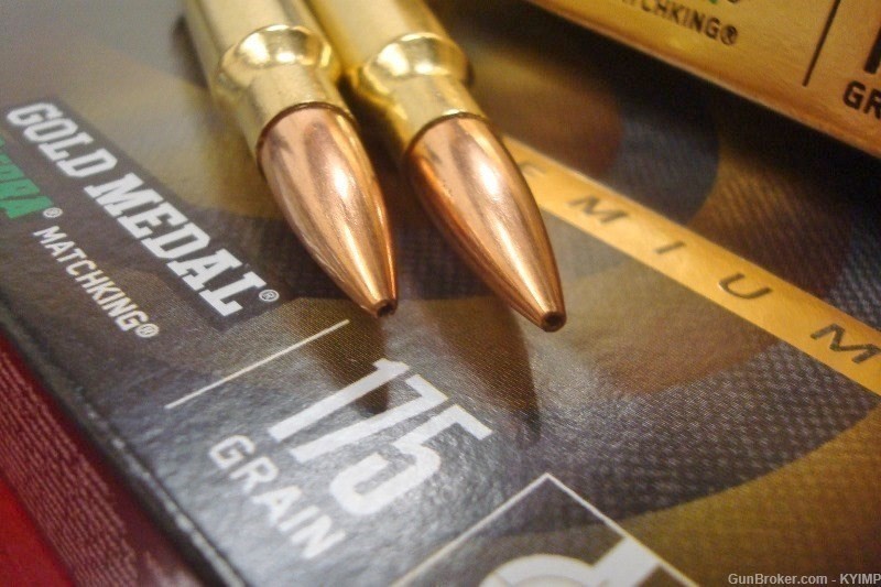 200 Federal Gold Medal 308 Match 175 gr BTHP win GM308M2 New Ammo-img-2