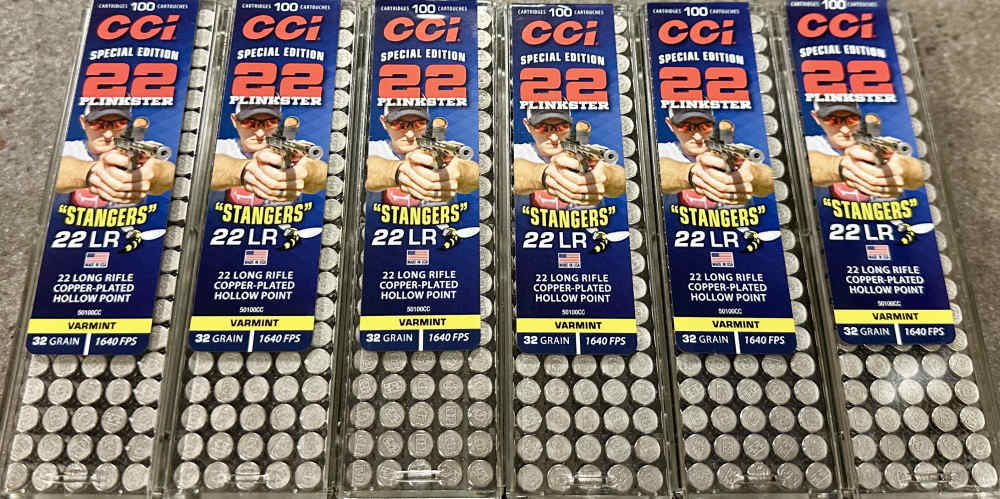 CCI Stangers 22LR 32GR Copper Plated HP 600RDS .22 600 Rounds 50100CC Speer-img-1