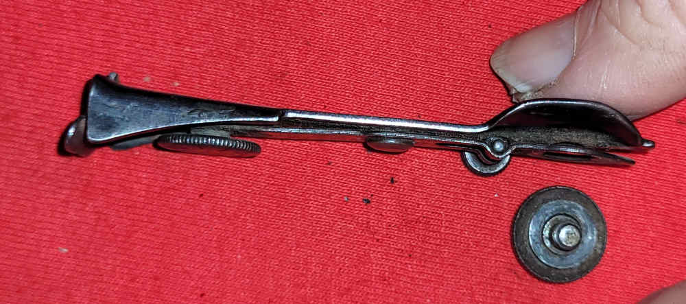 Vintage Mossberg S102 rear sight original parts -img-1