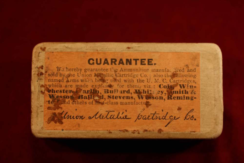 .44 Winchester Full Box Union Metallic Cart. Co. - Vintage-img-1