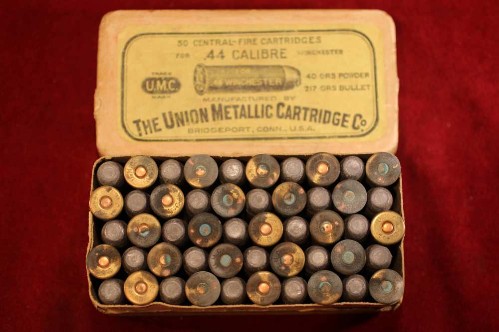 .44 Winchester Full Box Union Metallic Cart. Co. - Vintage-img-4