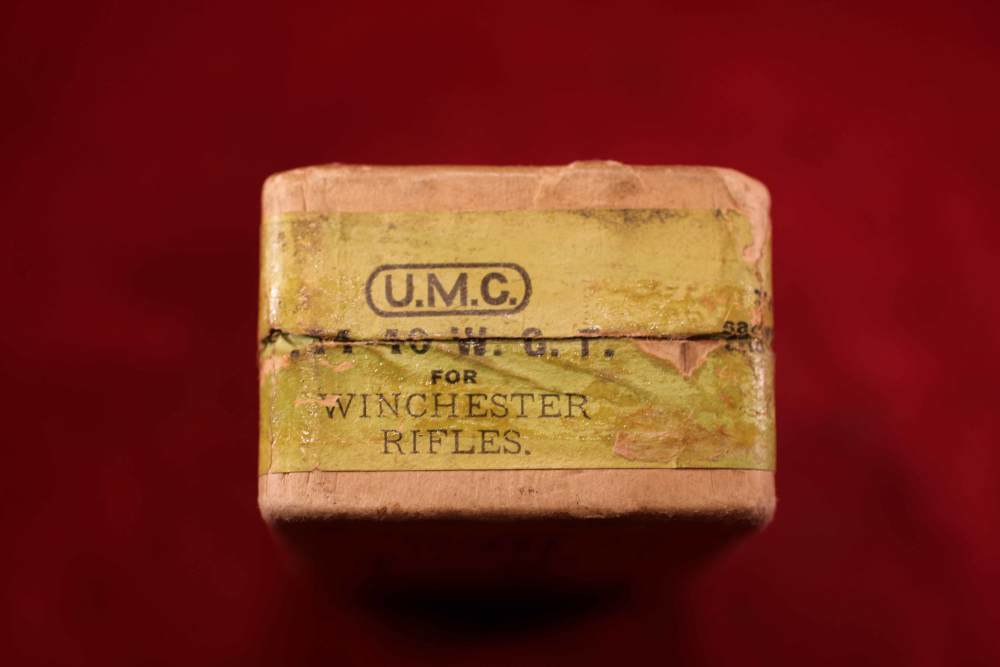 .44 Winchester Full Box Union Metallic Cart. Co. - Vintage-img-3