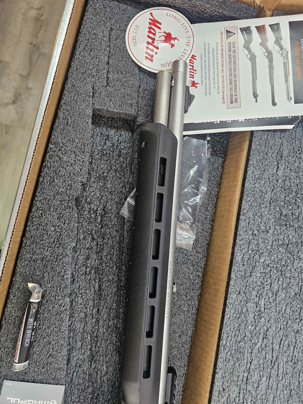 Marlin 1895 trapper 70912 new 45-70 no cc fees-img-4