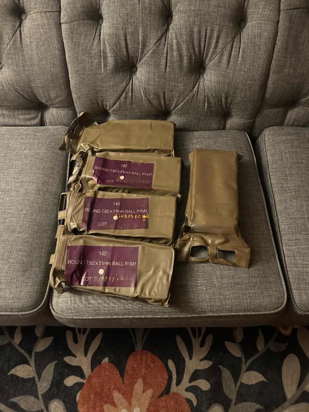 700 rds South African 7.62x51 308 R1m1 ammo in battlepacks-img-0