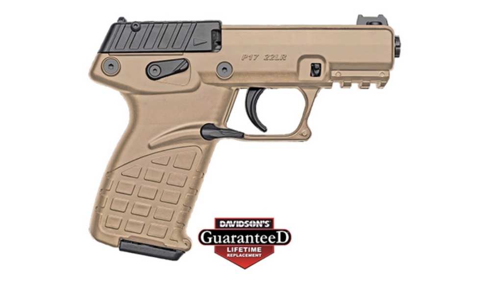 New KelTec P17 Optic Ready Threaded Semi-Auto 16+1 22LR w 3 Mags-img-0