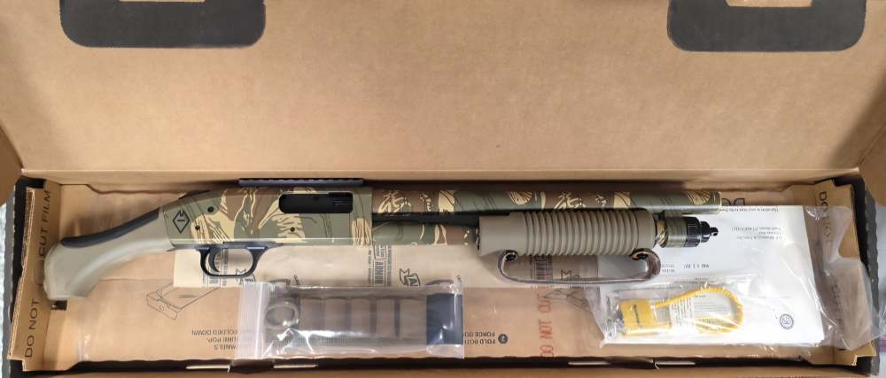 Mossberg 590 Bliksem Aftershock 12GA 14.375 5RD 50632 Camo FDE M590 -img-2