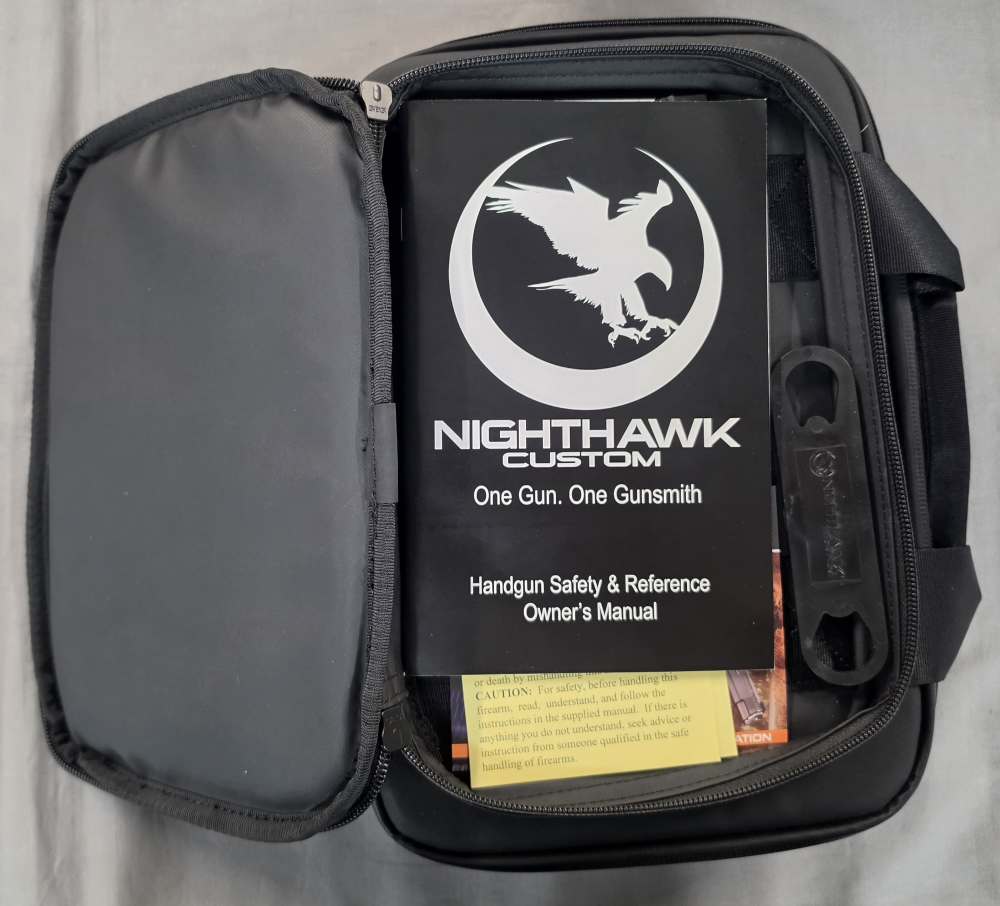 Nighthawk Custom VIP Silver 9MM 4.25" 10RD Engraved Mammoth Grips 1911-img-9