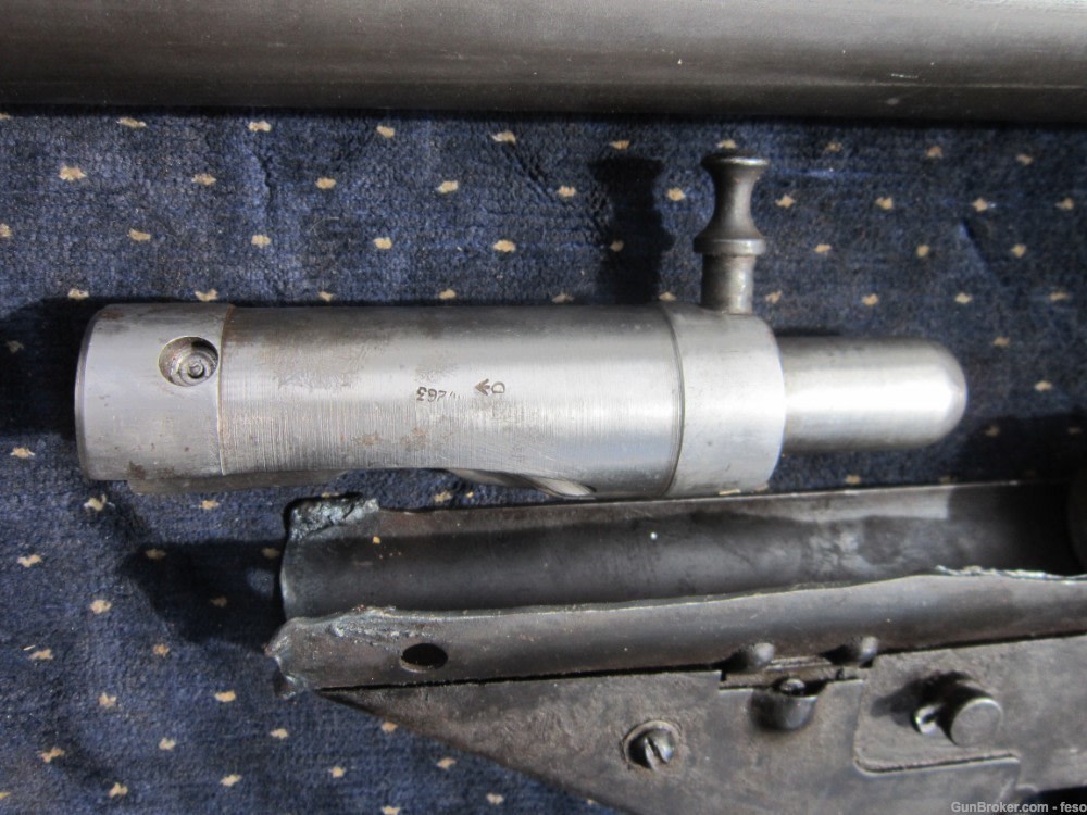 British Sten MK2 parts kit w/BARREL, tube, good trunnion,mag,9mm WWII icon!-img-3