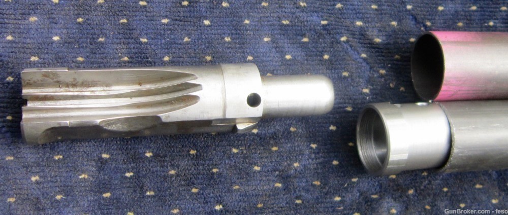 British Sten MK2 parts kit w/BARREL, tube, good trunnion,mag,9mm WWII icon!-img-7
