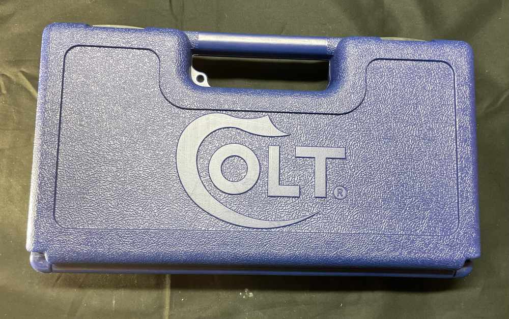 Colt Python Blued .357 Magnum 4.25" Bbl Wood Grips Blued Revolver-img-8