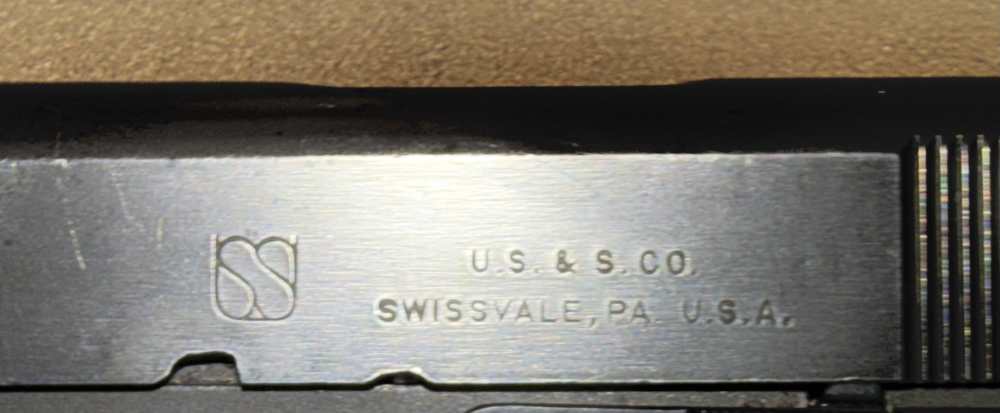 WW2 Union Switch & Signal 1911A1 Mfg 1943 -img-3