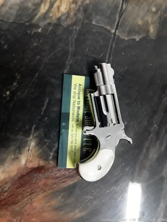 NAA THE GOOD HIGH POLISHED 22LR 5 SHOT 1 1/8 IN BARREL ultra micro revolver-img-2
