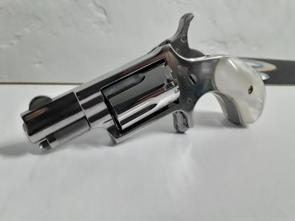 NAA THE GOOD HIGH POLISHED 22LR 5 SHOT 1 1/8 IN BARREL ultra micro revolver-img-0