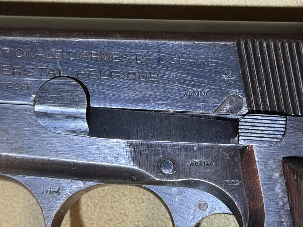  Browing High Power MFG 1944 German Military Proofs -img-2
