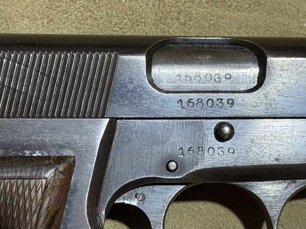  Browing High Power MFG 1944 German Military Proofs -img-3