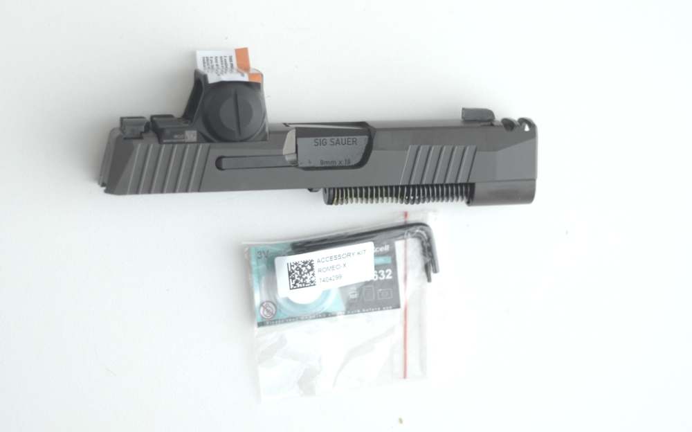 Sig P365XCA P365 AXG LEGION comp 9mm upper slide asssembly romeo X-img-0
