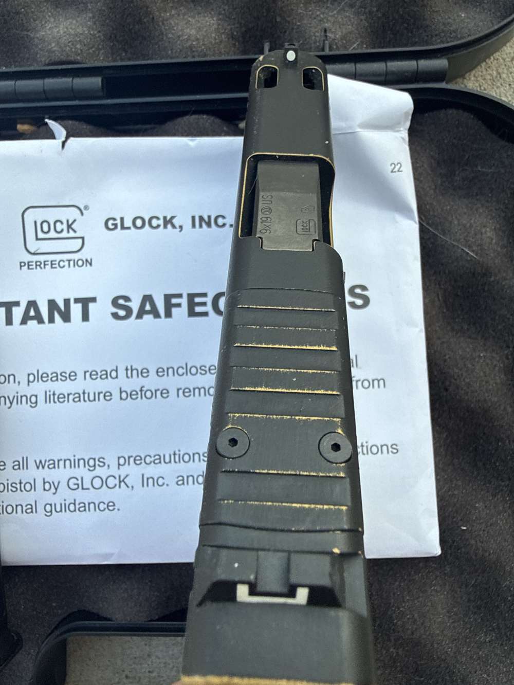 Glock 43x MOS shark coast tactical dragon edition 9mm -img-3
