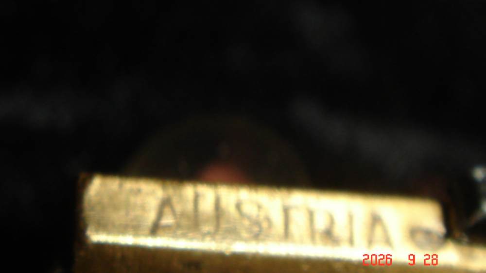Vintage miniature  AUSRTIAN 2mm pinfire pistol , -img-3