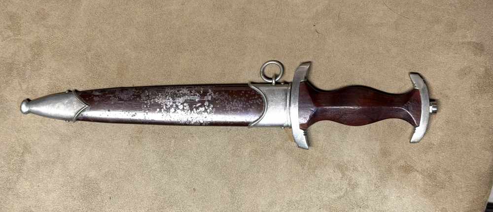 WW2 German SA Ground Rohm Dagger Marked Eickhorn-img-4