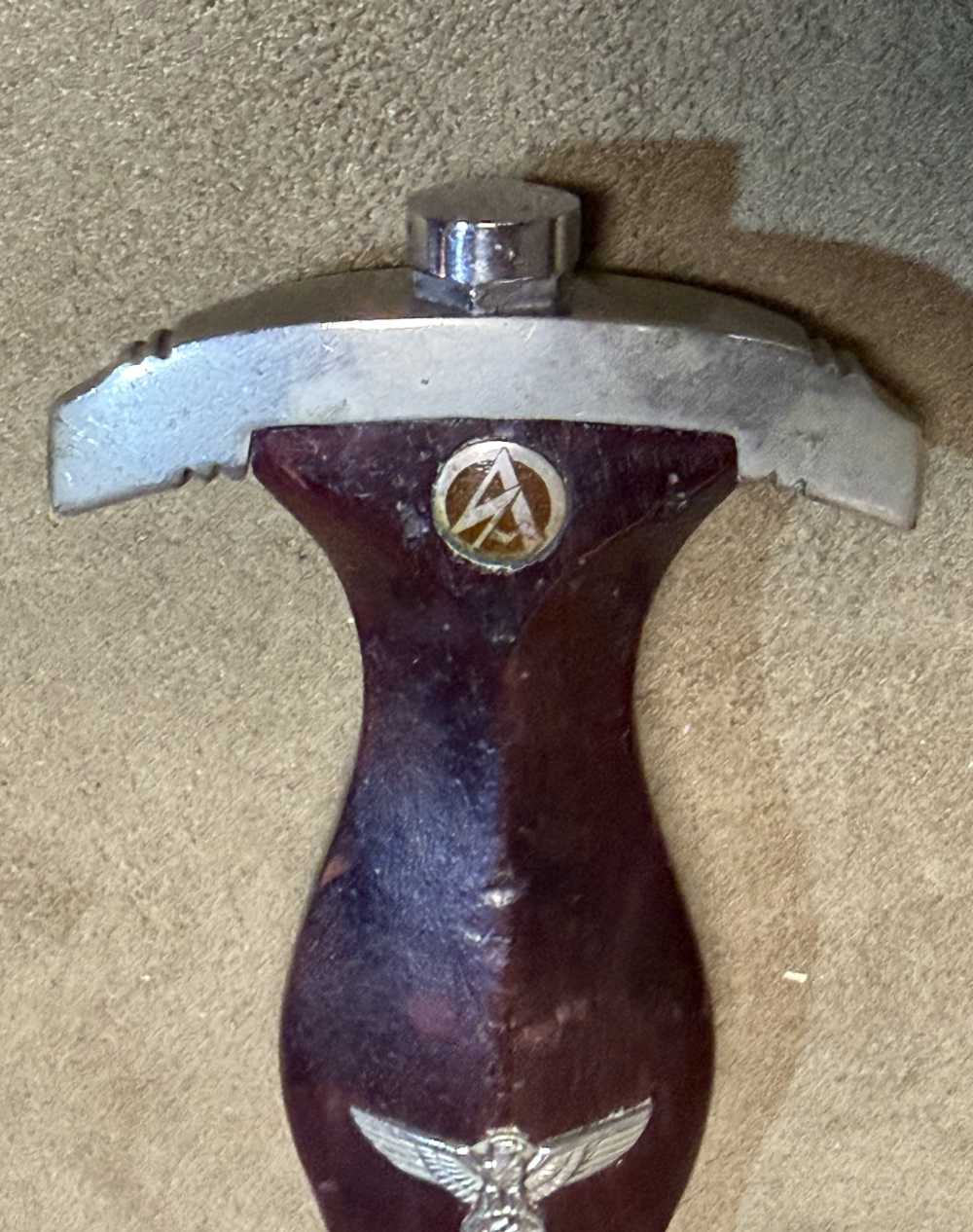WW2 German SA Ground Rohm Dagger Marked Eickhorn-img-6