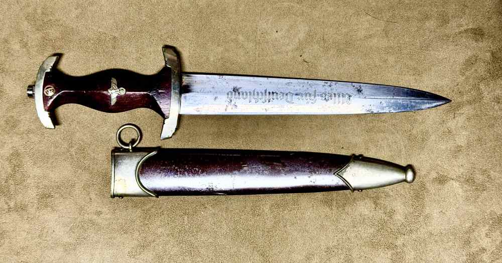 WW2 German SA Ground Rohm Dagger Marked Eickhorn-img-0