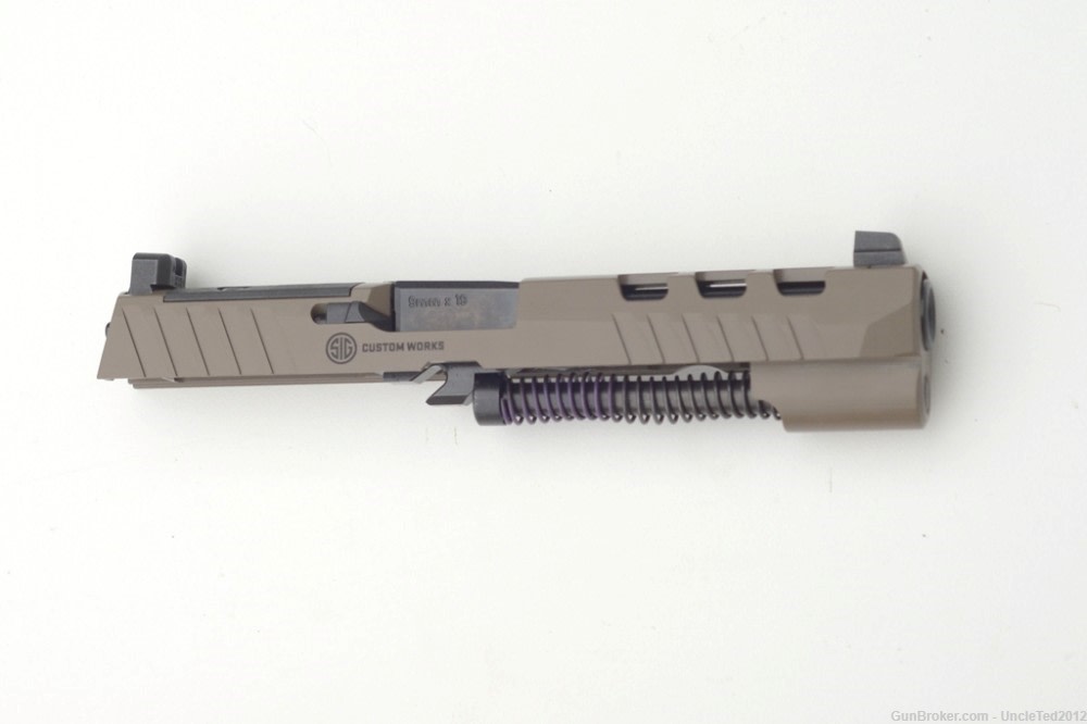Sig P320 X5 DH3 FDE 9mm upper slide assembly 5" barrel Xray 3 NS-img-1