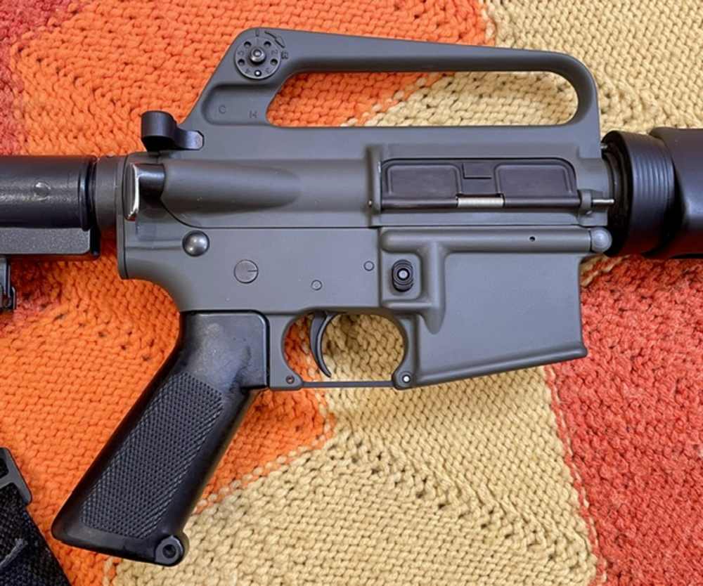 Retro AR15 Colt Model 629/XM177E2 16" barrel, "slip-over" Moderator -img-2