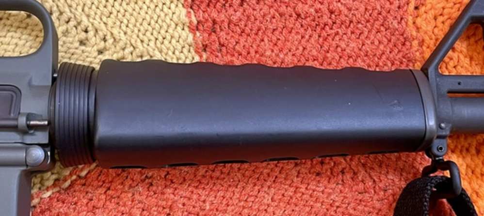 Retro AR15 Colt Model 629/XM177E2 16" barrel, "slip-over" Moderator -img-3