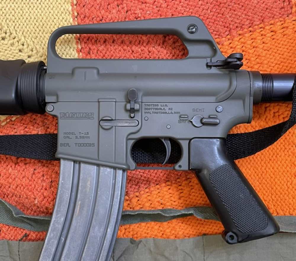 Retro AR15 Colt Model 629/XM177E2 16" barrel, "slip-over" Moderator -img-8