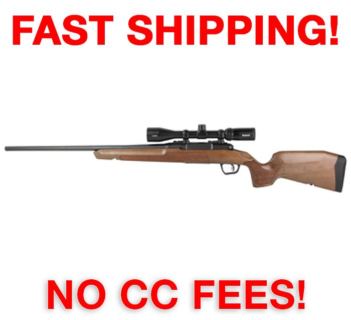 Savage Axis 2 XP Hardwood 223 Rem 22" 4+1 Matte Rifle 32257-img-0