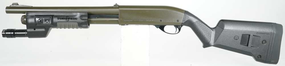 Remington 870 SBS 12 Gauge with Surefire fore end Magpul Furniture-img-0
