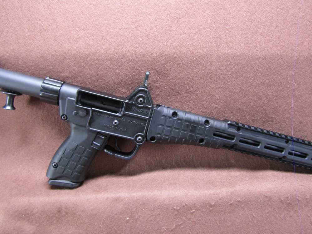 Keltec CNC Sub-2000 9 mm Folding Semi 16" BRL Glock 17 Rd Mag VG Bore-img-2