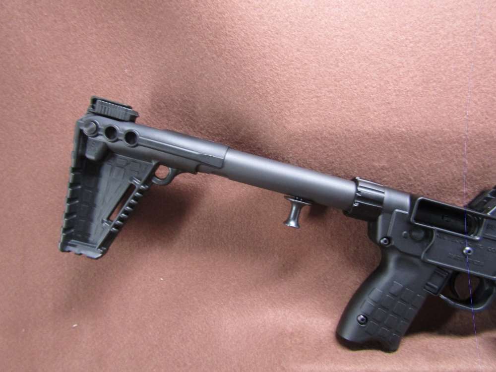 Keltec CNC Sub-2000 9 mm Folding Semi 16" BRL Glock 17 Rd Mag VG Bore-img-1