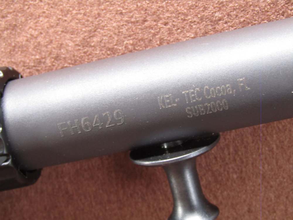 Keltec CNC Sub-2000 9 mm Folding Semi 16" BRL Glock 17 Rd Mag VG Bore-img-17