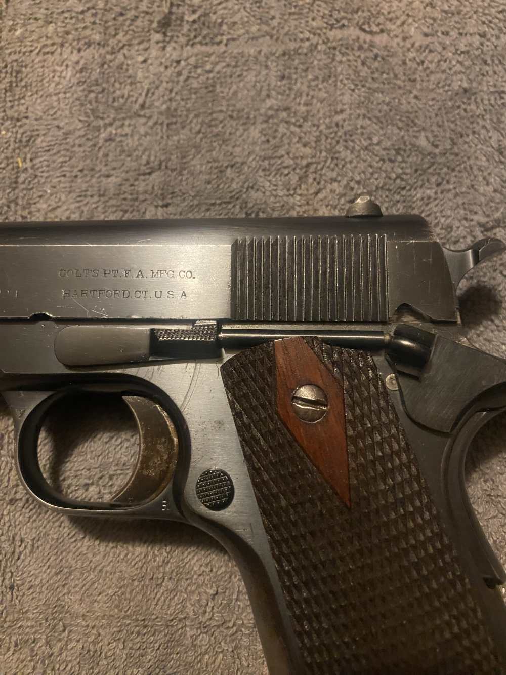 Colt 1911 1914 Canadian Government 4 digit serial-img-9