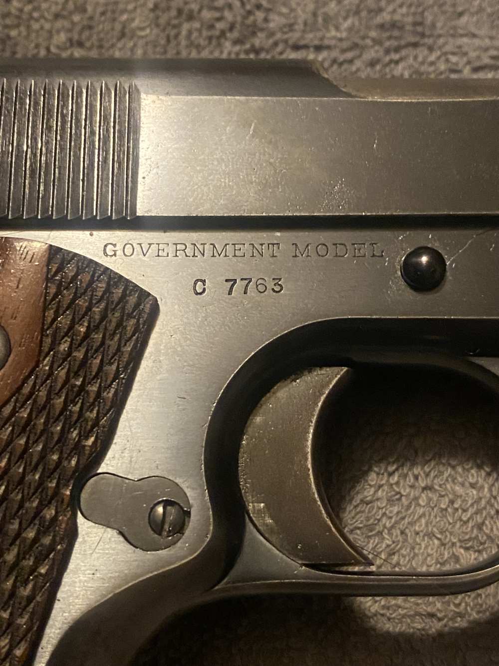 Colt 1911 1914 Canadian Government 4 digit serial-img-2