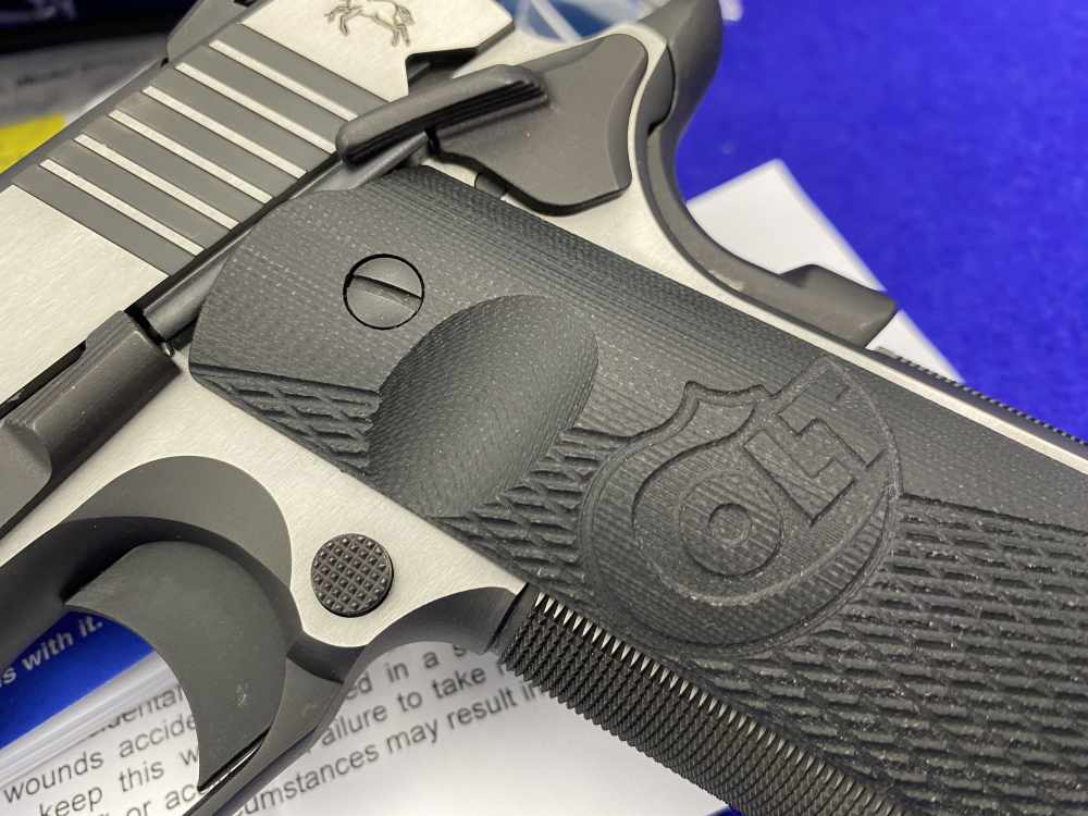 LOW SN#71 Colt Combat Elite Commander 9mm 4.25" Two-Tone w/ Box & Papers-img-4