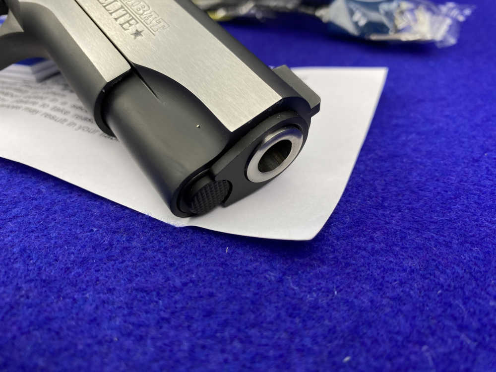 LOW SN#71 Colt Combat Elite Commander 9mm 4.25" Two-Tone w/ Box & Papers-img-18