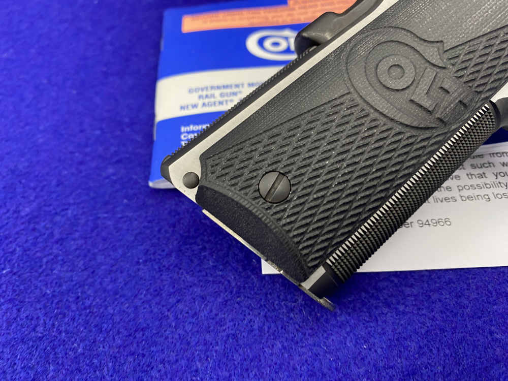 LOW SN#71 Colt Combat Elite Commander 9mm 4.25" Two-Tone w/ Box & Papers-img-11