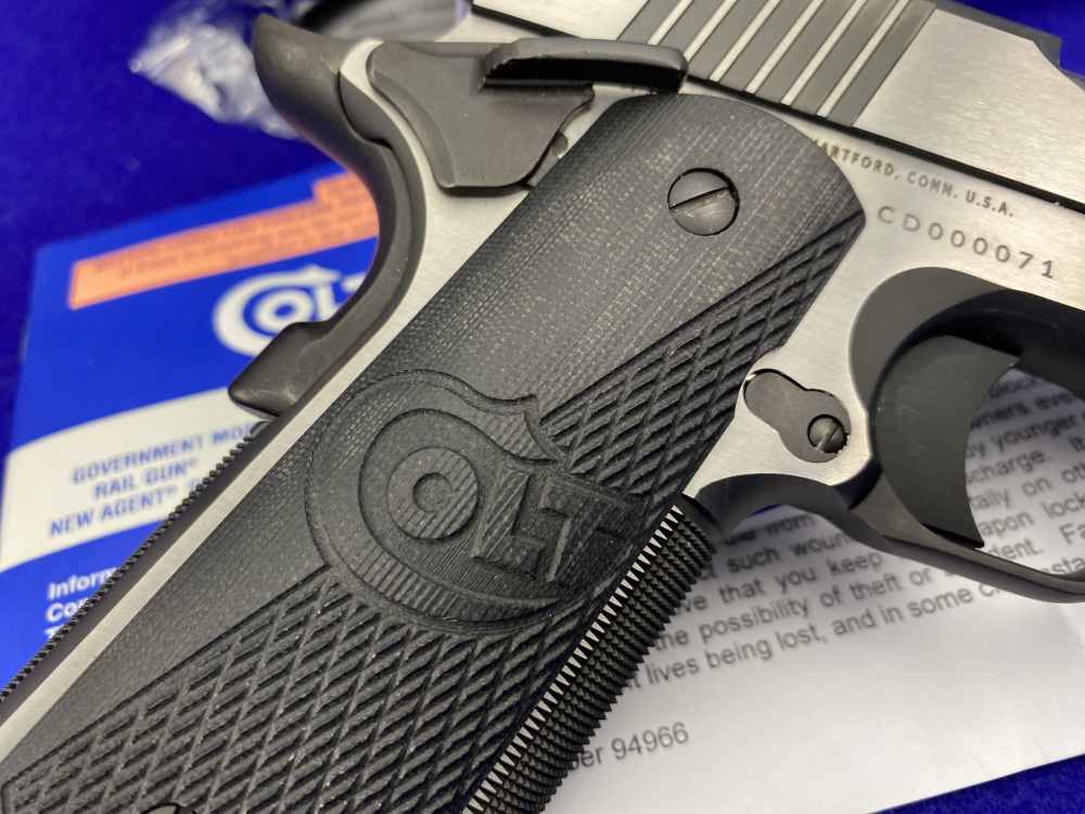 LOW SN#71 Colt Combat Elite Commander 9mm 4.25" Two-Tone w/ Box & Papers-img-12