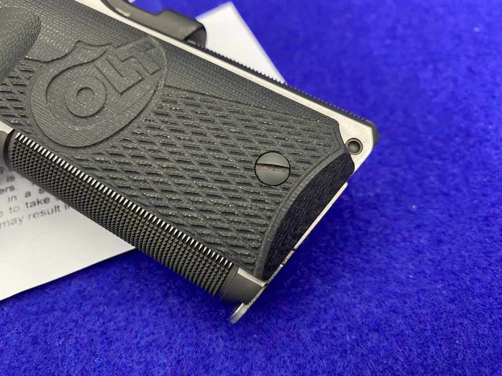LOW SN#71 Colt Combat Elite Commander 9mm 4.25" Two-Tone w/ Box & Papers-img-3