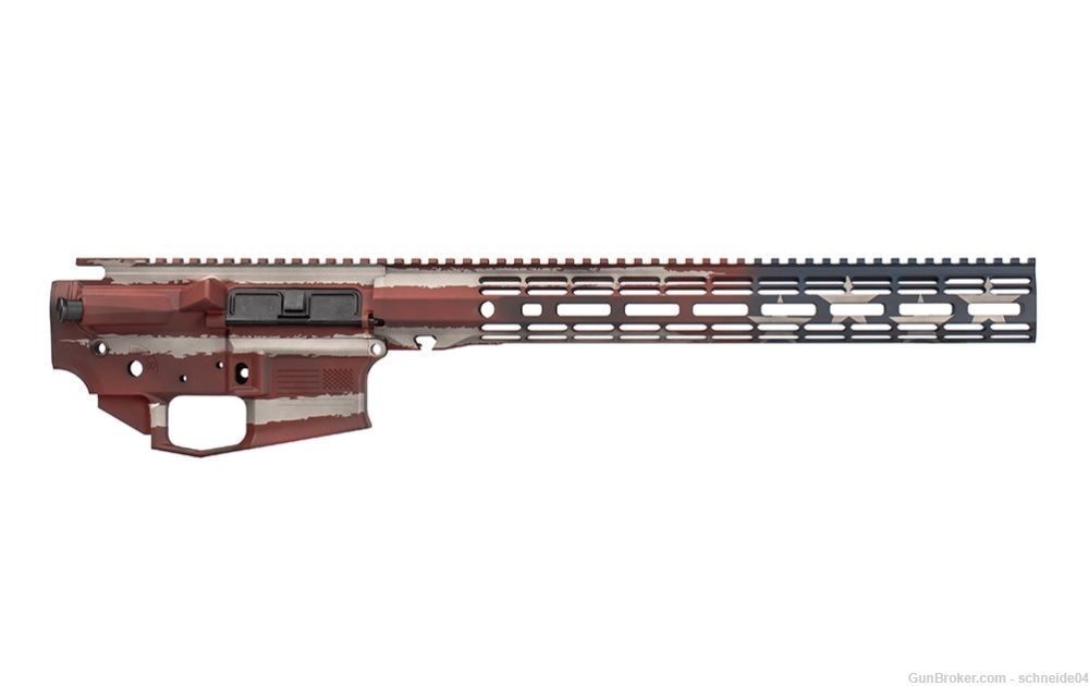 Aero Precision M4E1 BUILDER SET W/15" ATLAS RONE MLOK HANDGUARD - OLD GLORY-img-0