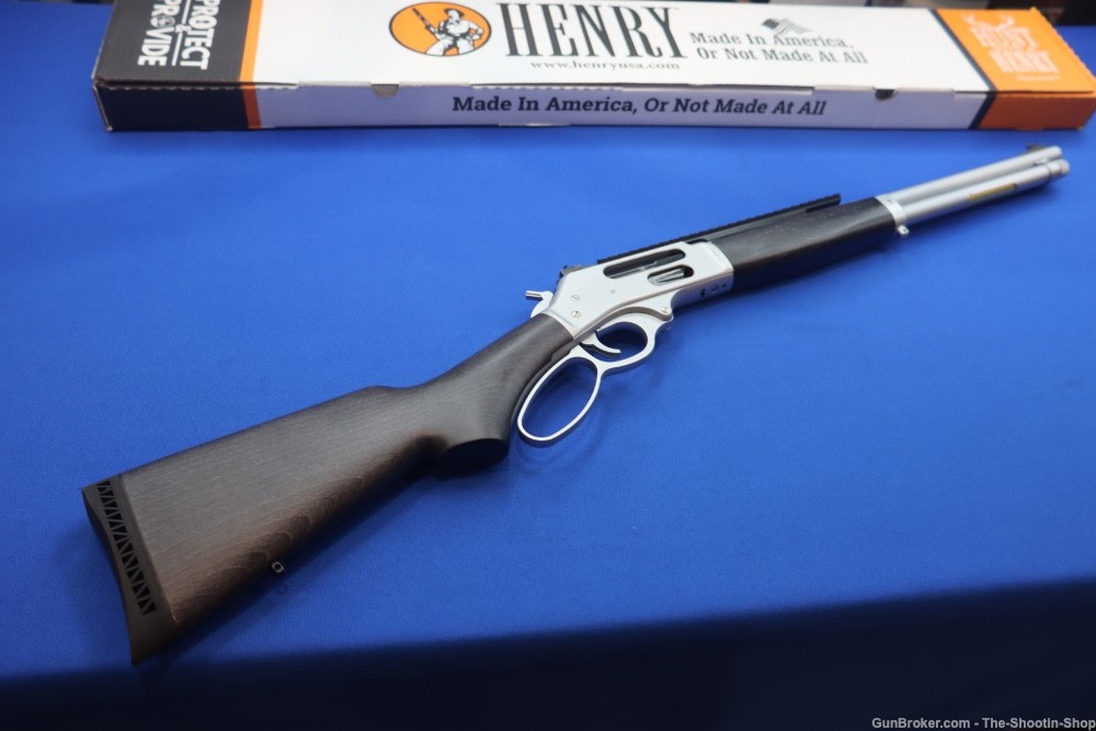 Henry BIG BOY ALL WEATHER Rifle 45-70 GOV Lever Action Hard Chrome Hardwood-img-0