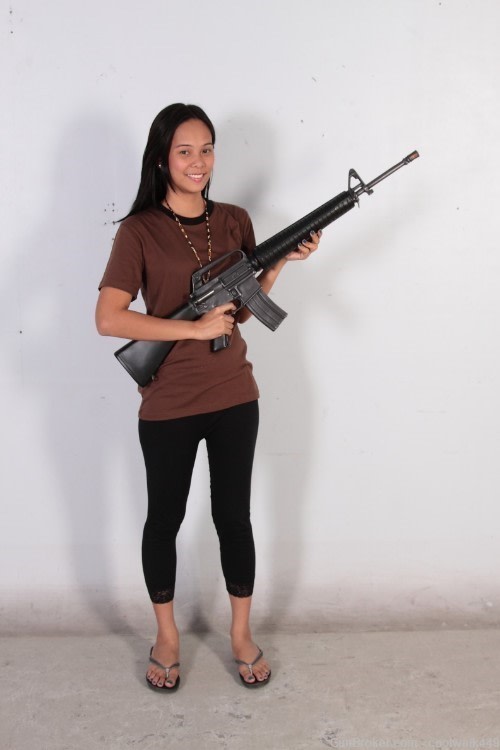 M16A2 resin replica rifle non firing -img-3