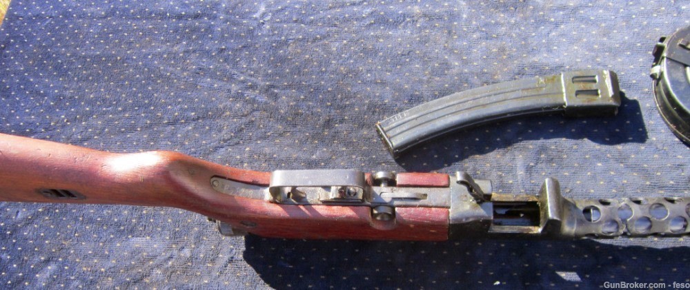 M49/57 parts kit 7.62x25 Tokarev; Yugo's PPSH smg w/Stick& Drum mags!-img-21
