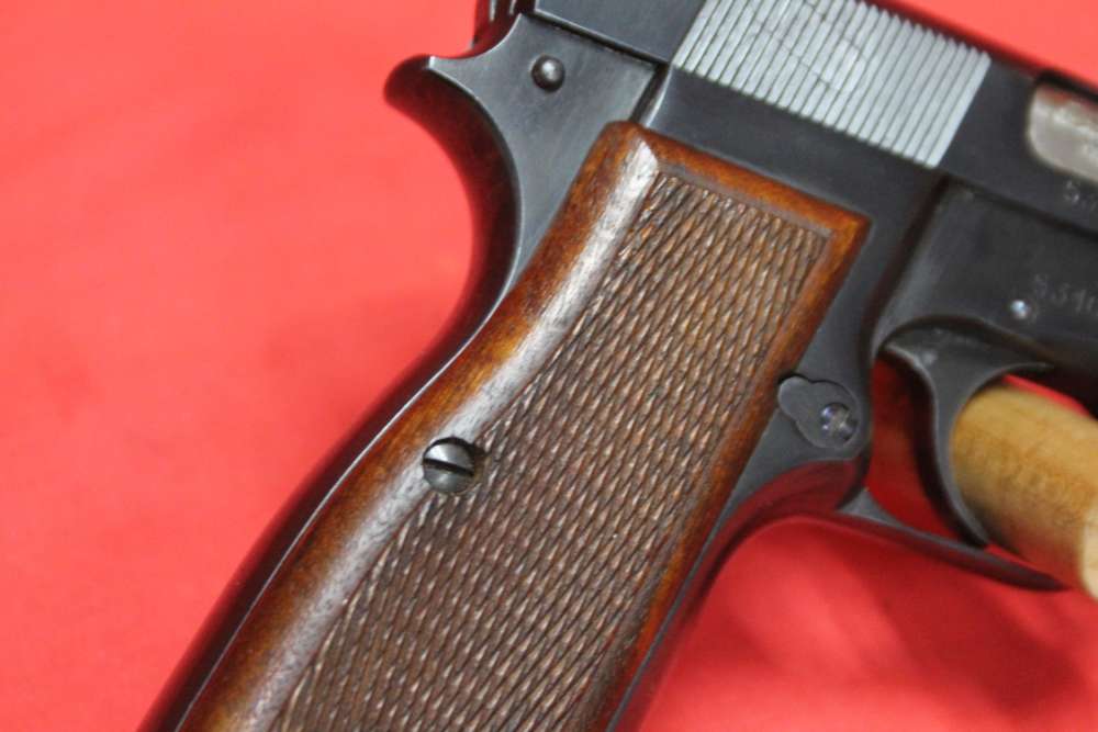 fn Browning Hi Power 9MM with Factory WW2 Holster Matching Numbers-img-4