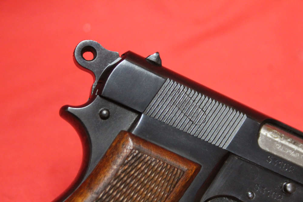 fn Browning Hi Power 9MM with Factory WW2 Holster Matching Numbers-img-5