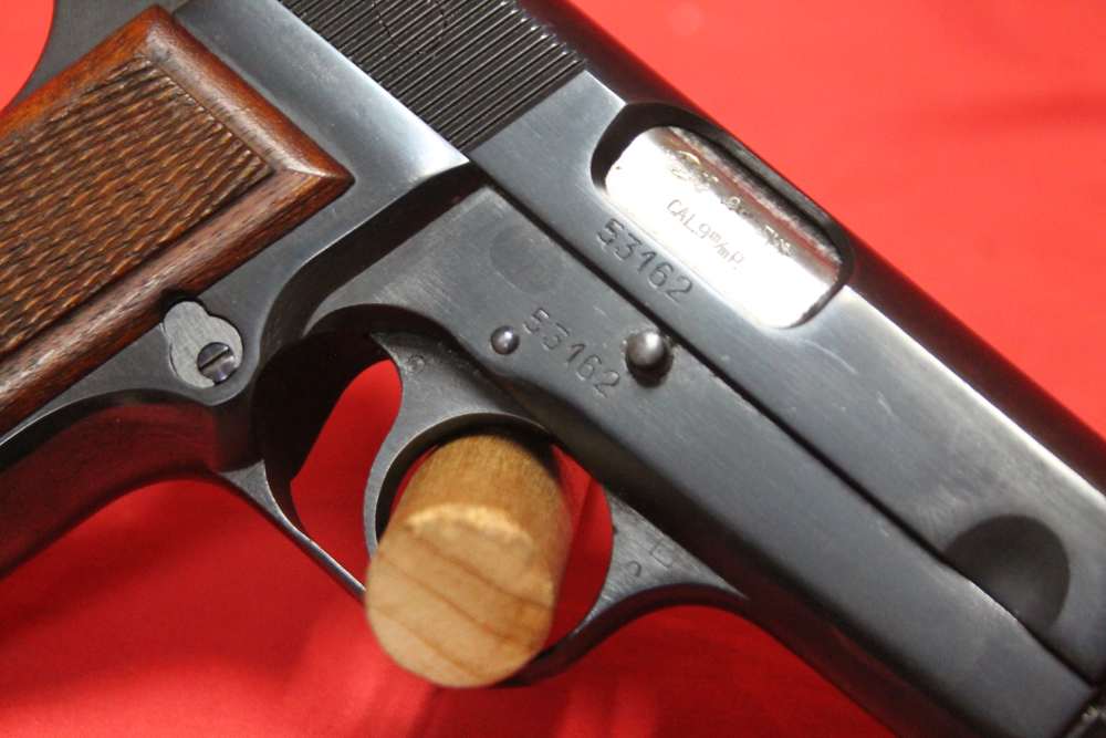 fn Browning Hi Power 9MM with Factory WW2 Holster Matching Numbers-img-7